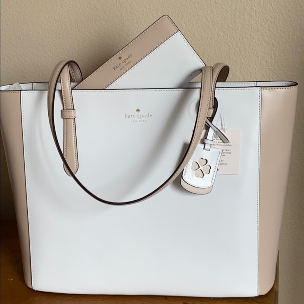 Kate Spade Medium Tote/Slim Bifold wallet NWT